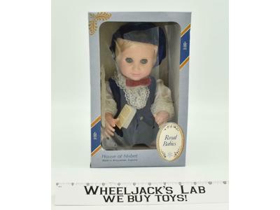 HRH Prince William Royal Babies MISB 18" House of Nisbet Doll