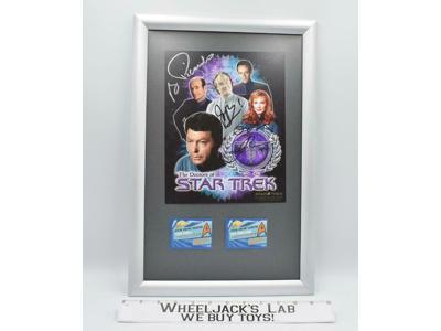 The Doctors of Star Trek Kelley Siddig McFadden Picardo AUTOGRAPHED 8x10 Picture