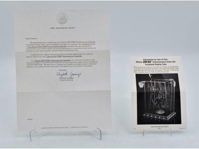 Forcefield Display Case for Tridimensional Chess Set Star Trek 1994 NEW IN BOX