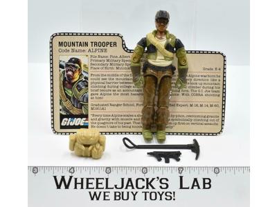 Alpine #1 V1 GI Joe ARAH Vintage Hasbro 1985 Action Figure