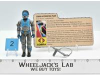 Lampreys #2 V1 100% Complete GI Joe ARAH Vintage Hasbro 1985 Action Figure