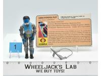 Lampreys #1 V1 100% Complete GI Joe ARAH Vintage Hasbro 1985 Action Figure