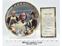 Worf's Ceremony Generations Plate Star Trek 1996 The Hamilton Collection