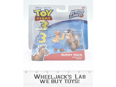 Buddy Pack Toy Story 3 Waving Woody Bullseye NEW 2009 Disney Pixar Mattel