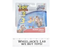 Buddy Pack Toy Story 3 Waving Woody Bullseye NEW 2009 Disney Pixar Mattel