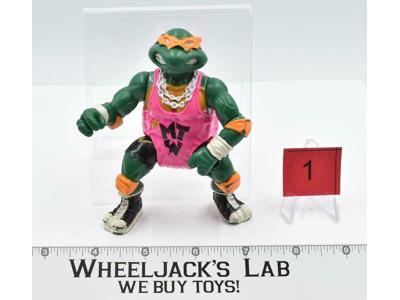 Shell Slammin' Mike #1 Teenage Mutant Ninja Turtle 1991 Playmates Figure