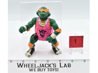 Shell Slammin' Mike #1 Teenage Mutant Ninja Turtle 1991 Playmates Figure