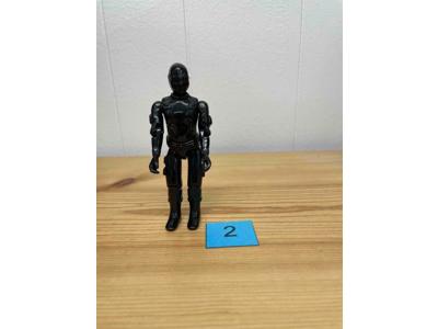 Snake Eyes #2 V1 Straight Arms 1982 GI Joe ARAH Hasbro Vintage Action Figure
