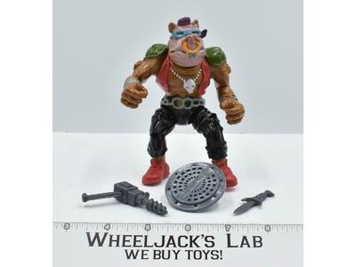 Bebop HARD HEAD 100% Complete Teenage Mutant Ninja Turtles 1988 Playmates