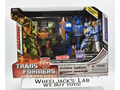 Roadbuster vs Dirge TARGET EXCLUSIVE Universe NEW 2008 Hasbro Transformers