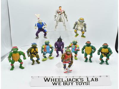 Lot of 11 TMNT Playmates Action Figures