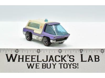 The Heavyweights Ambulance Purple 1970 Redline Hot Wheels Mattel Vintage
