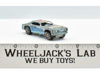 Mongoose Light Blue 1969 Hot Wheels Mattel Vintage Redline RL