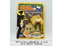 Lips Manlis' Dick Tracy 5" Coppers &amp; Gangsters MOSC Action Figure 1990 Playmates