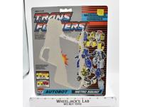 Metro Squad Cardback 1989 Vintage Hasbro G1 Transformers Action Figure