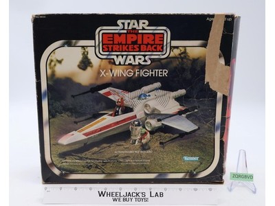 X-Wing Fighter 100% Complete W/ Box Star Wars 1980 Kenner Vintage Vehicle