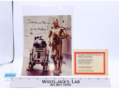C-3PO Star Wars Anthony Daniels AUTOGRAPHED 8x10 Picture W/COA