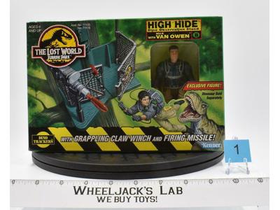 High Hide W/Nick Van Owen #1 Jurassic Park The Lost World 1993 Kenner NEW MIB