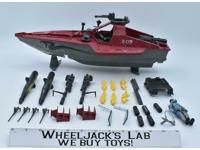 Cobra Moray Hydrofoil W/ Driver Complete Hasbro 1985 ARAH Vintage Vehicle