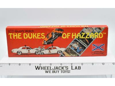 Dukes Of Hazzard Unisonic LCD Quartz Watch 1981 Warner Bros Vintage