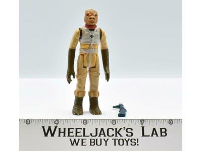 Bossk Bounty Hunter 100% Complete Star Wars ESB 1980 Kenner Figure NO REPRO