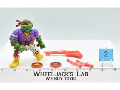 Heavy Metal Raph #2 100% Complete Teenage Mutant Ninja Turtle 1991 Playmates