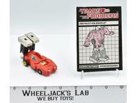 Powerdasher F1 Car Complete Vintage 1985 G1 Transformers Hasbro Action Figure
