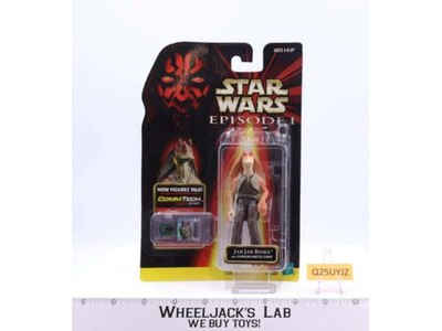 Jar Jar Binks Star Wars Episode 1 Hasbro 1998 Action Figure NEW MOSC SEALED