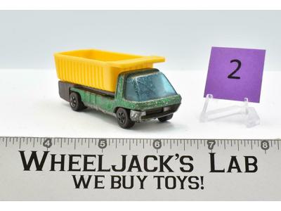 The Heavyweights Dump Truck #2 Green 1969 Hot Wheels Mattel Vintage Redline RL