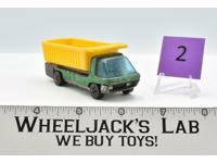 The Heavyweights Dump Truck #2 Green 1969 Hot Wheels Mattel Vintage Redline RL