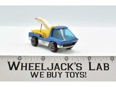 The Heavyweights Tow Truck Blue Hot Wheels 1969 Redline Mattel Vintage RL