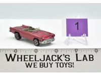 Classic '57 Bird #1 Rose 1968 Hot Wheels Mattel Vintage Redline RL