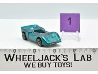 McLaren M6A #1 Aqua 1969 Redline Hot Wheels Mattel Vintage RL