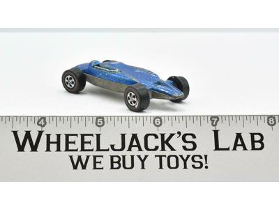 Shelby Turbine Blue 1969 Redline Hot Wheels Mattel Vintage RL