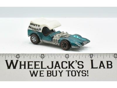 Mutt Mobile Aqua 1971 Hot Wheels Mattel Vintage Redline RL