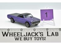 Custom Fleetside #1 Purple 1968 Redline Hot Wheels Mattel Vintage RL