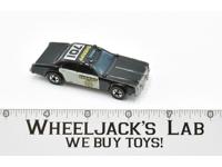 Sheriff #701 Black 1977 Hot Wheels Mattel Vintage Blackwall