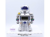 Counting Robot Bank & Digital Alarm Clock Sharper Image