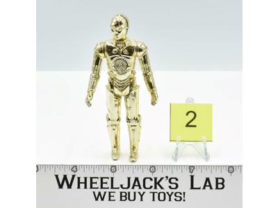 C-3PO #2 100% Complete Star Wars 1977 Kenner Vintage Action Figure No Repro