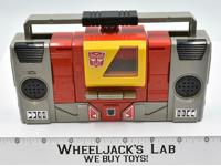 Blaster 1985 Vintage G1 Transformers Boombox Action Figure