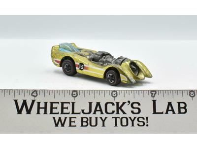 Jet Threat Yellow 1971 Redline Hot Wheels Mattel Vintage RL