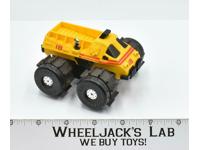 Construction Vehicle Yellow Stomper Water Demons 1980's Schaper Battery Operated