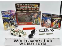 Wheeljack 100% Complete W/Box 1985 Vintage Hasbro G1 Transformers Action Figure