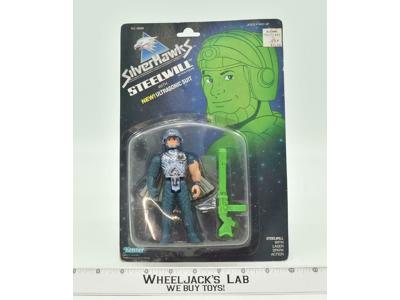 Bluegrass With Ultrasoinc Suit MOSC NEW Silverhawks 1986 Kenner Telepix Figure