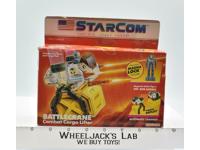 Battle Crane 100% Complete W/Box Starcom 1986 Coleco Action Figure Vehicle