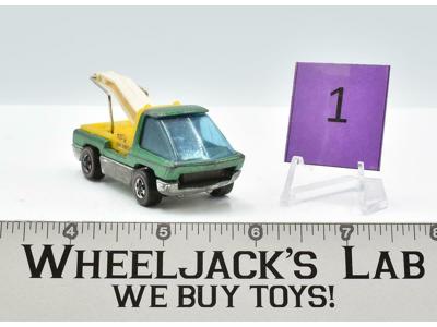 The Heavyweights Tow Truck #1 Green Hot Wheels 1969 Redline Mattel Vintage RL