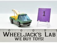 The Heavyweights Tow Truck #1 Green Hot Wheels 1969 Redline Mattel Vintage RL