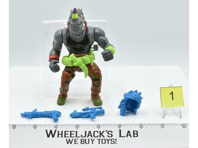 Machine Gunnin Rocksteady #1 COMPLETE Teenage Mutant Ninja Turtle 1991 Playmates