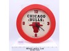 Chicago Bulls Wall Clock NBA Properties 1992 Bulova Sportstime WORKS