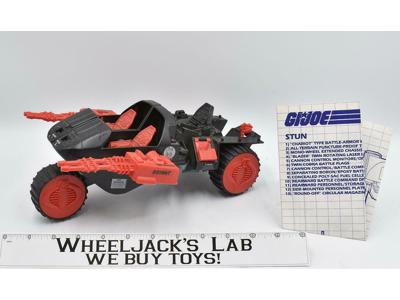 Cobra Stun 1986 Hasbro GI Joe Cobra Vintage Vehicle